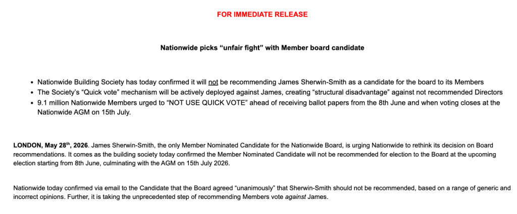 Press release header 28th May 2026